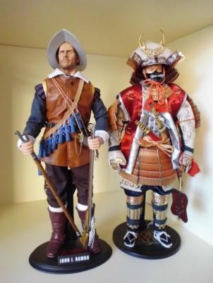 INFANTES de MARINA españoles contra Samurais