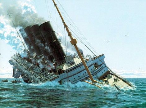 1915: El HUNDIMIENTO del RMS Lusitania