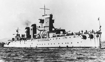 El nuevo aspecto del Navarra de proa