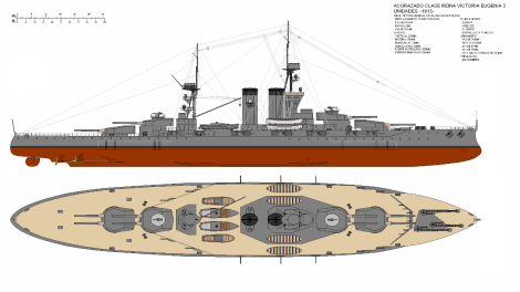 Proyecto de acorazado de 20.000 de la clase Reina Victoria Eugénia(1914) |Foro Historia Naval de España y Países de habla hispana