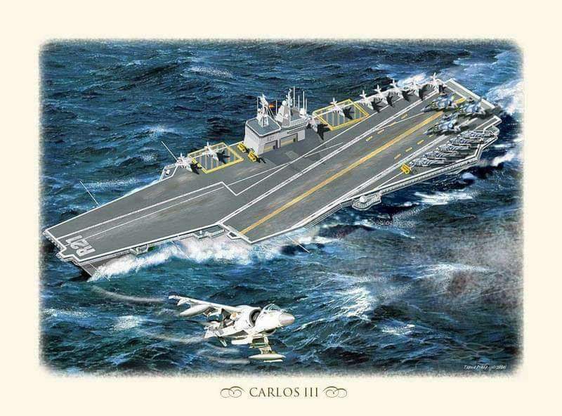 Portaaviones R-21 Carlos III Foro Naval