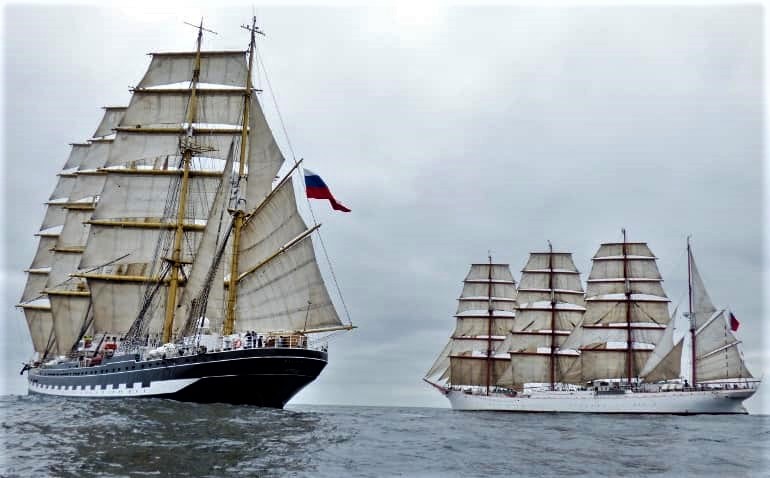 Sedov &amp; Kruzenshtern (2)