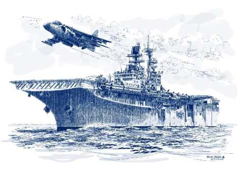 Fuego USS Bonhomme Richard LHD6 Foro Naval (7)