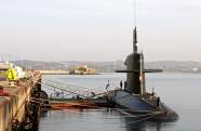 El Submarino Zeeleeuw De La Armada Neerlandesa Visita El Puerto De A 